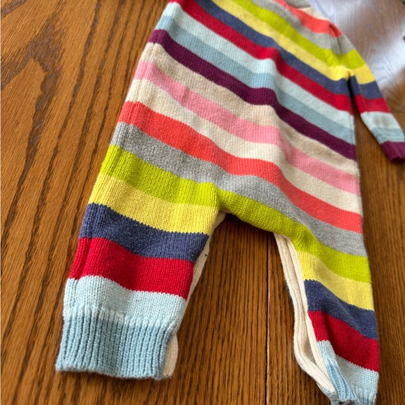 Gap Stripe Sweater Cotton Knit Romper, size 3-6 months - Picture 5 of 10